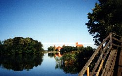 Trakai Castle On Lake